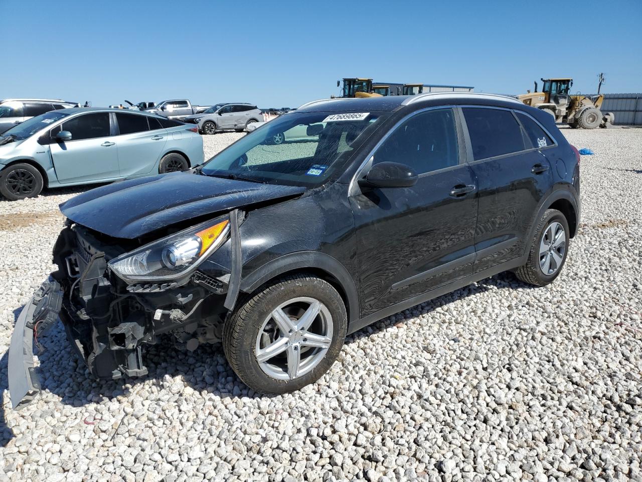 2019 Kia Niro Fe იყიდება Taylor-ში, TX - Front End