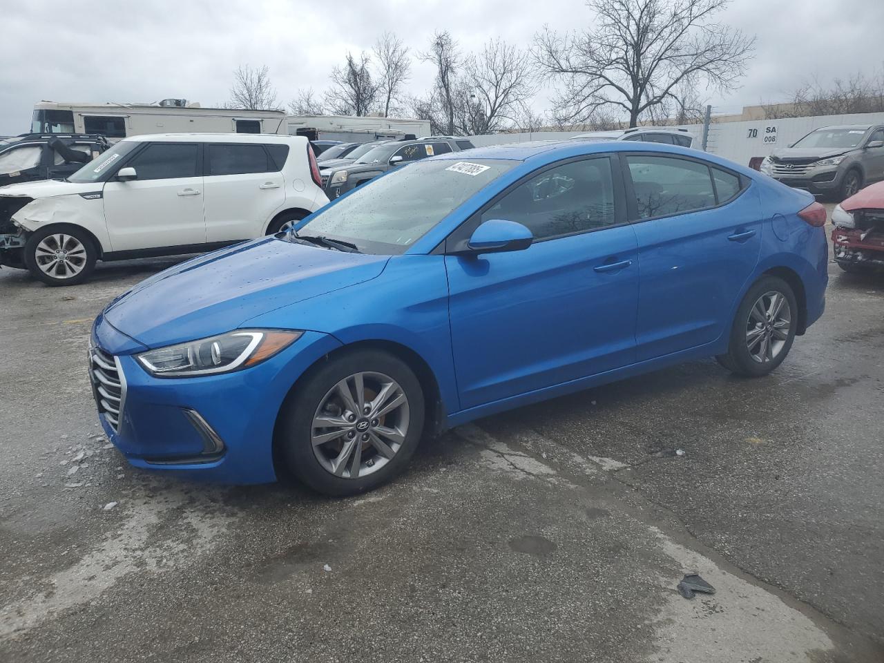 2017 Hyundai Elantra Se for Sale in Bridgeton, MO - Undercarriage