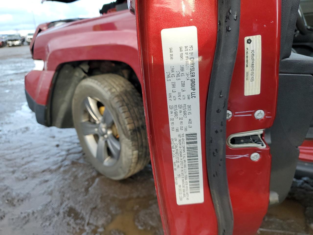 2015 Jeep Liberty (Patriot) - Image 15