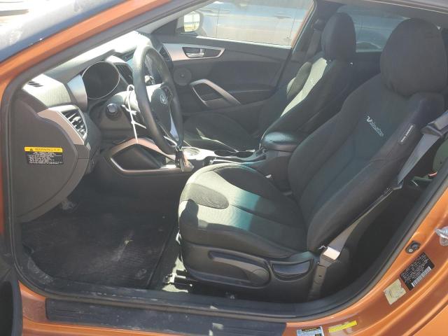  HYUNDAI VELOSTER 2012 Оранжевый