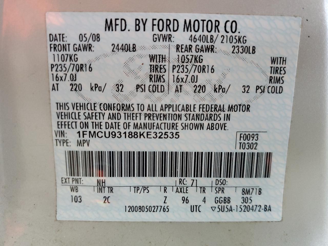 2008 Ford Escape - Image 15