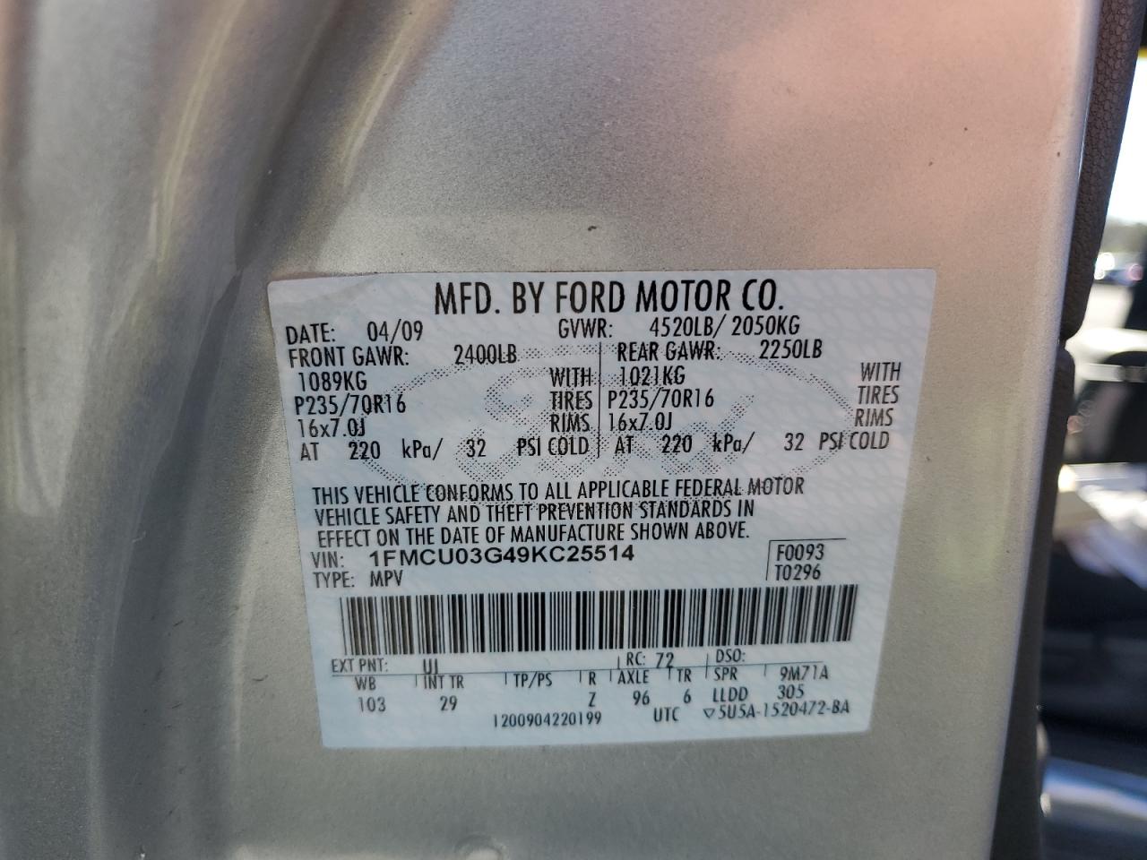 2009 Ford Escape - Image 15