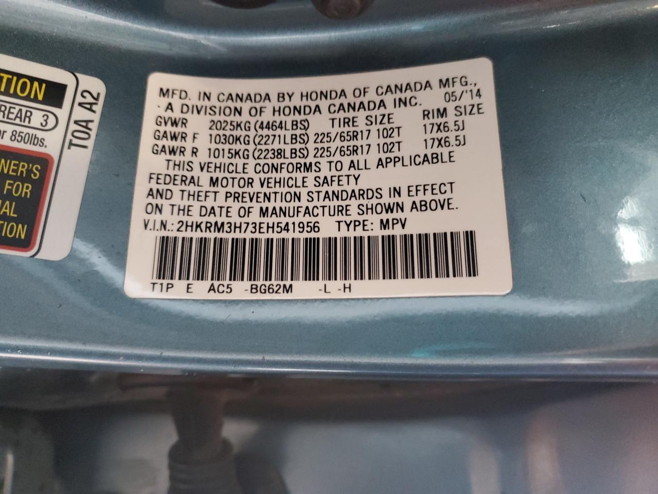 2014 Honda CR-V - Image 13