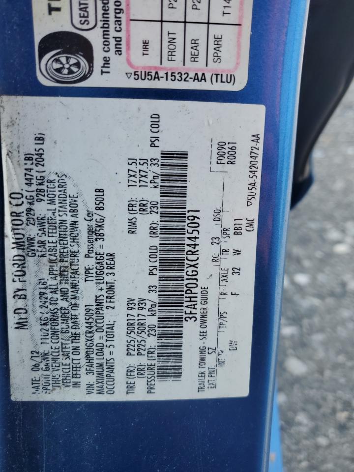 2012 Ford Fusion - Image 13