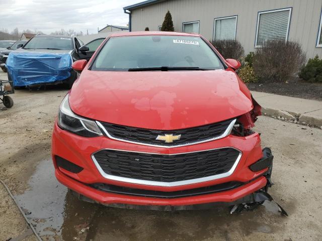  CHEVROLET CRUZE 2017 Czerwony