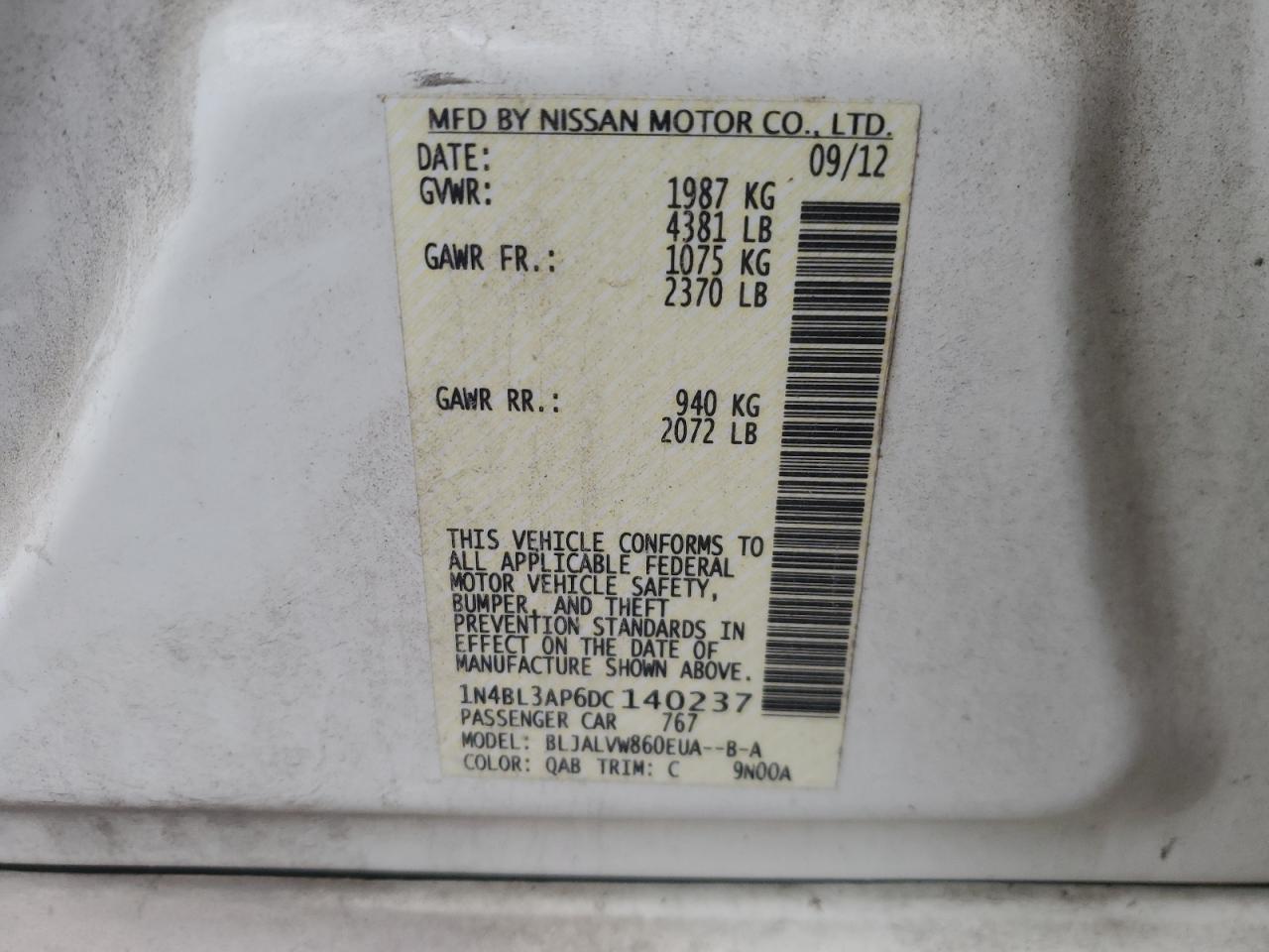 2013 Nissan Altima - Image 14