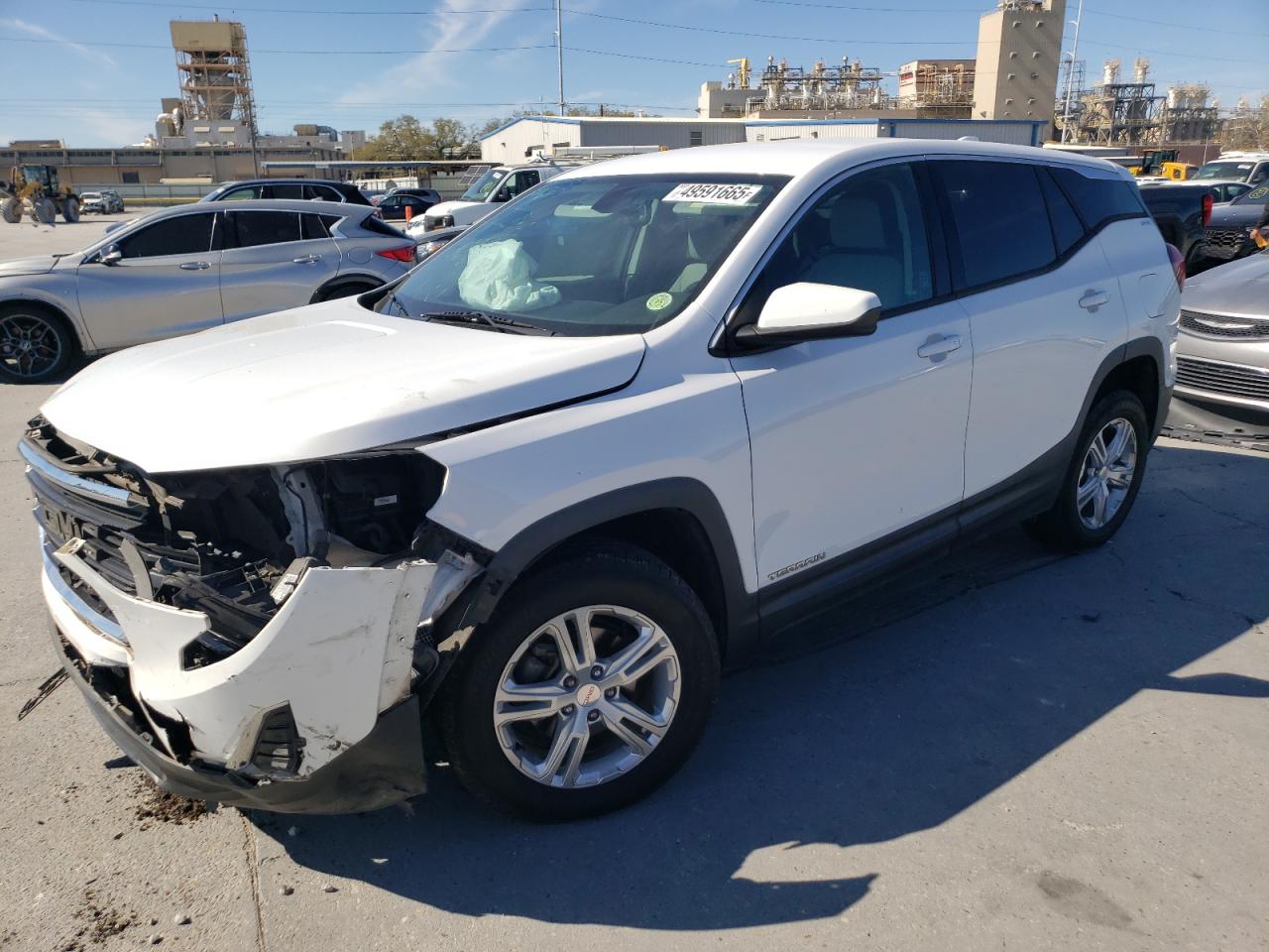 2018 Gmc Terrain Sle للبيع في New Orleans، LA - Front End