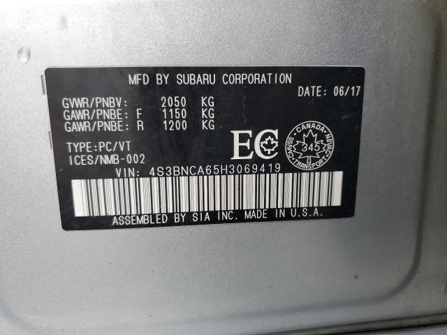 2017 SUBARU LEGACY 2.5I  