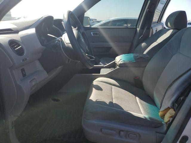  HONDA PILOT 2012 Белы