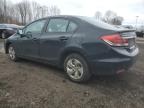 2013 Honda Civic Lx en Venta en East Granby, CT - Front End