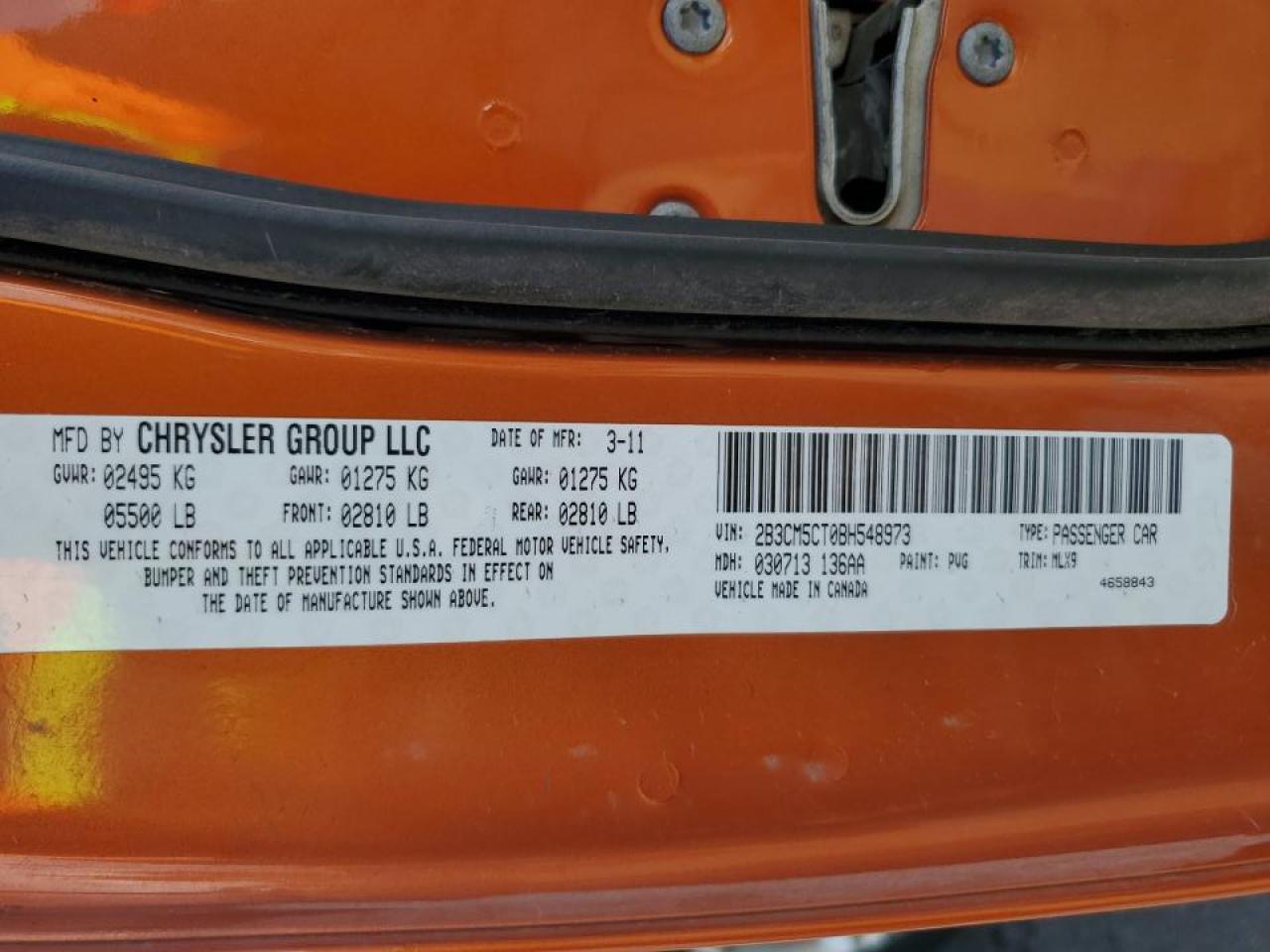 2011 Dodge Charger - Image 12