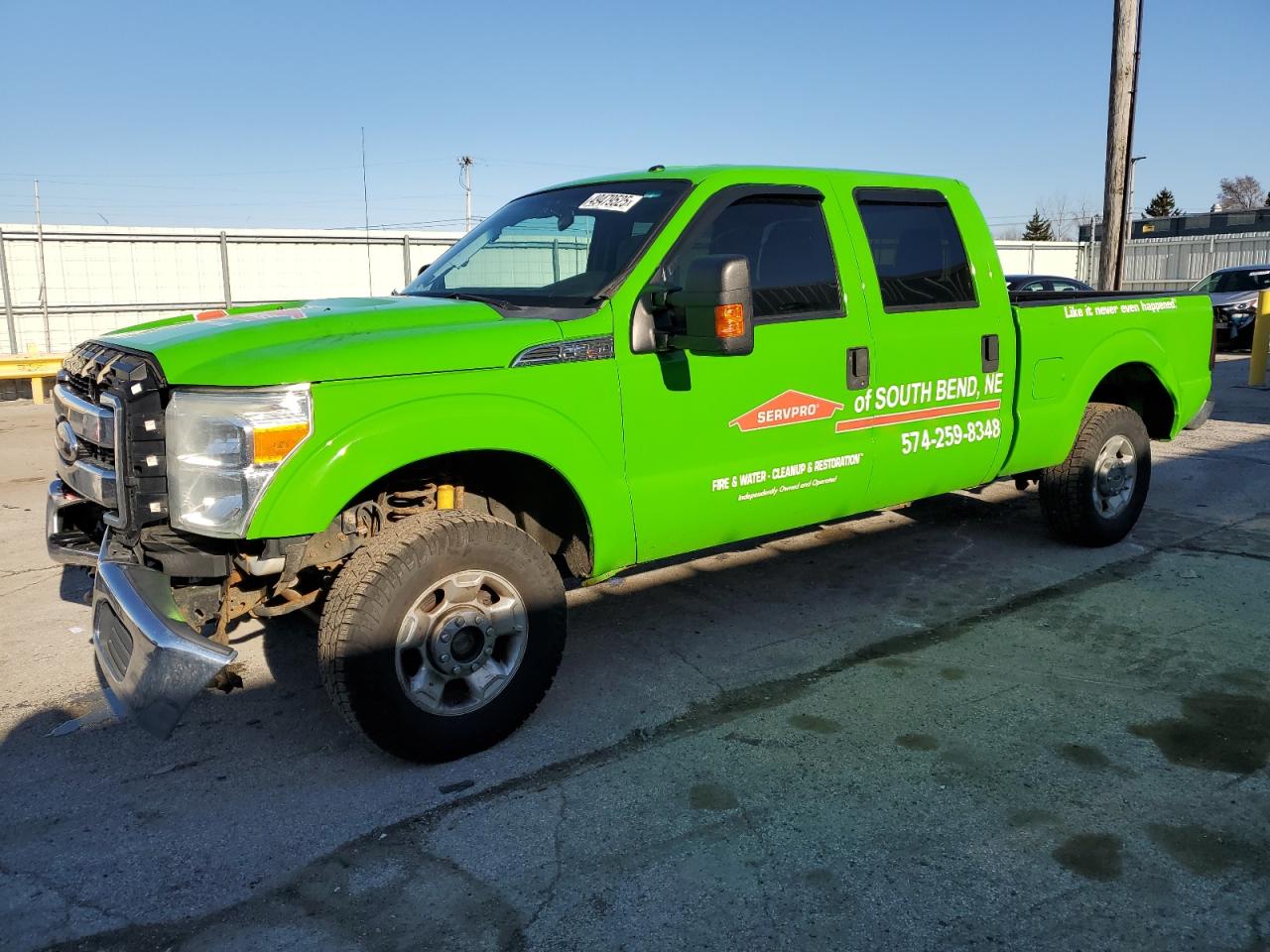 2011 Ford F250 Super Duty zu verkaufen in Dyer, IN - Front End