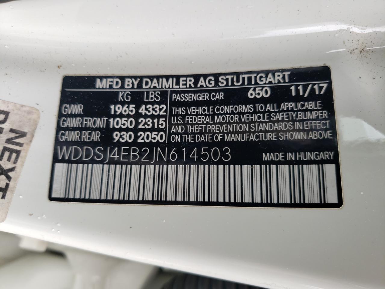2018 Mercedes-Benz CLA-klasse - Image 14
