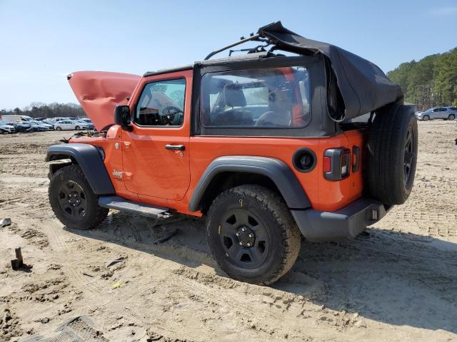  JEEP WRANGLER 2018 Оранжевий