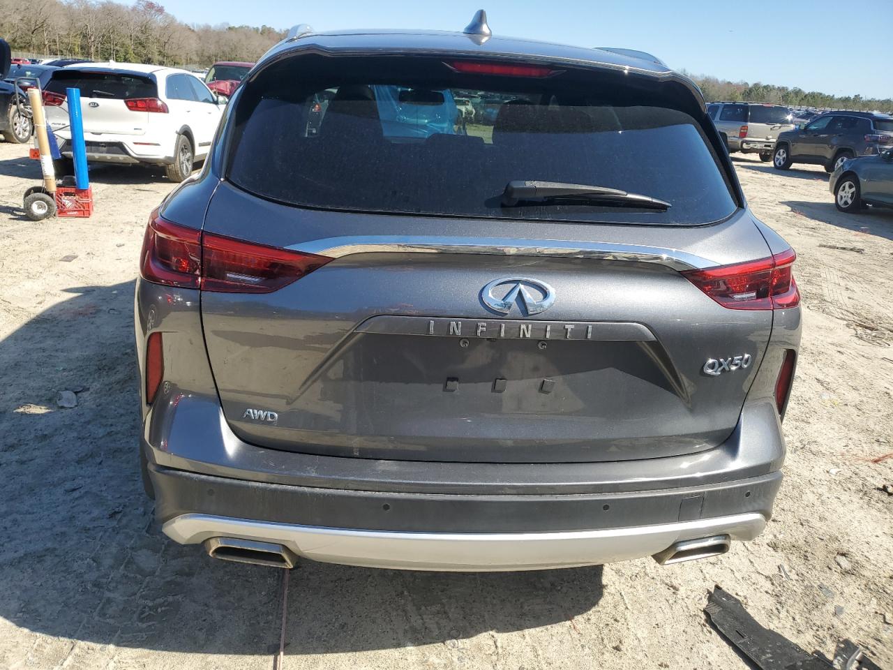 2021 Infiniti Qx50 Luxe VIN: 3PCAJ5BB9MF111831 Lot: 50142565