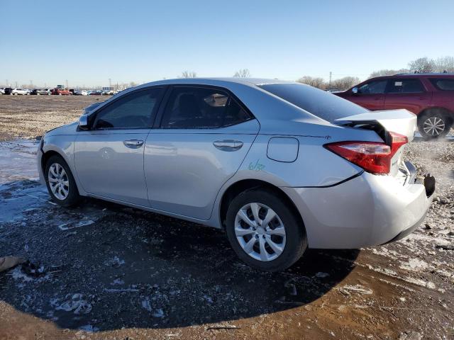 TOYOTA COROLLA 2017 Srebrny
