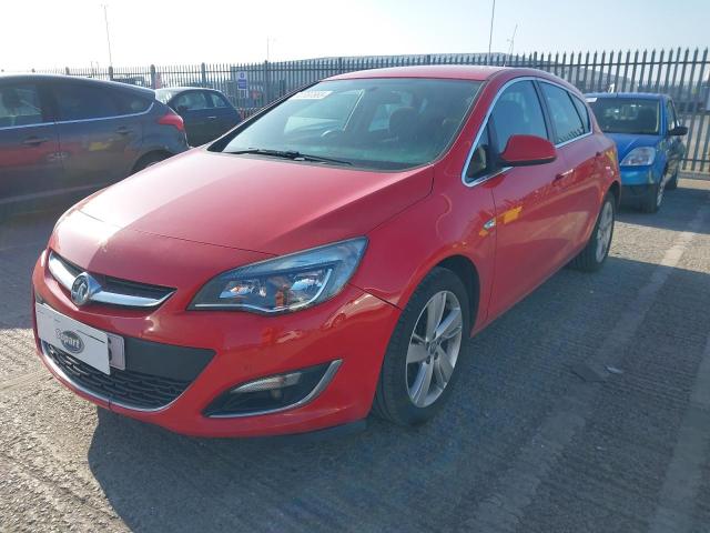 2014 VAUXHALL ASTRA SRI for sale at Copart CHESTER