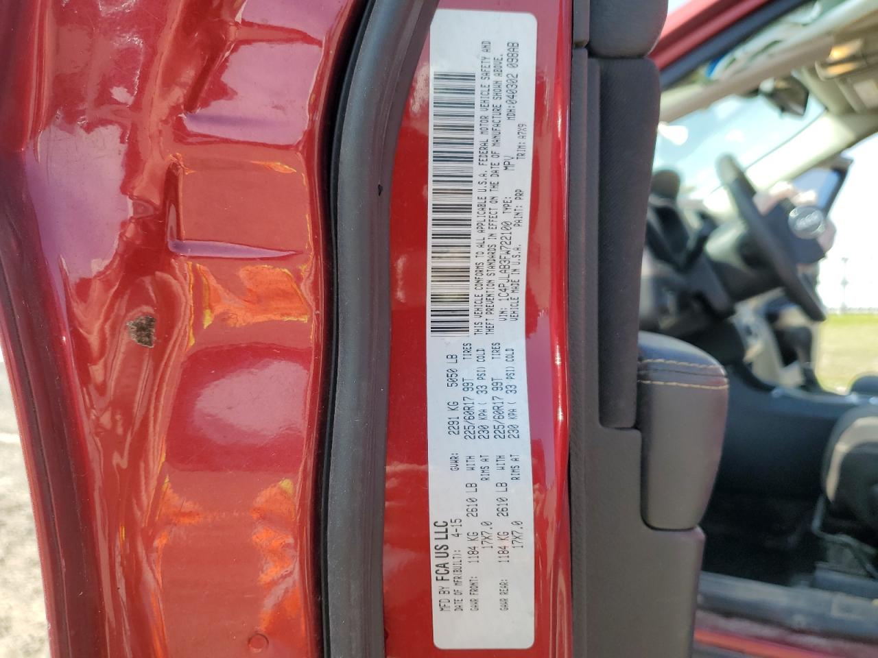 2015 Jeep Grand Cherokee - Image 15