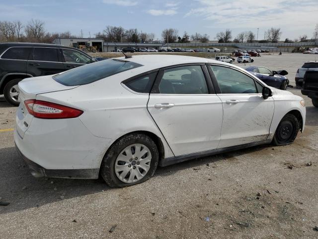 Sedans FORD FUSION 2014 White