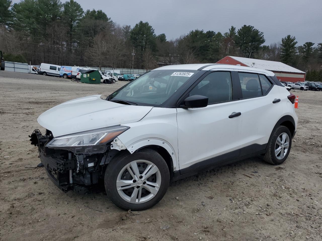 2023 Nissan Kicks S за продажба в Mendon, MA - Front End
