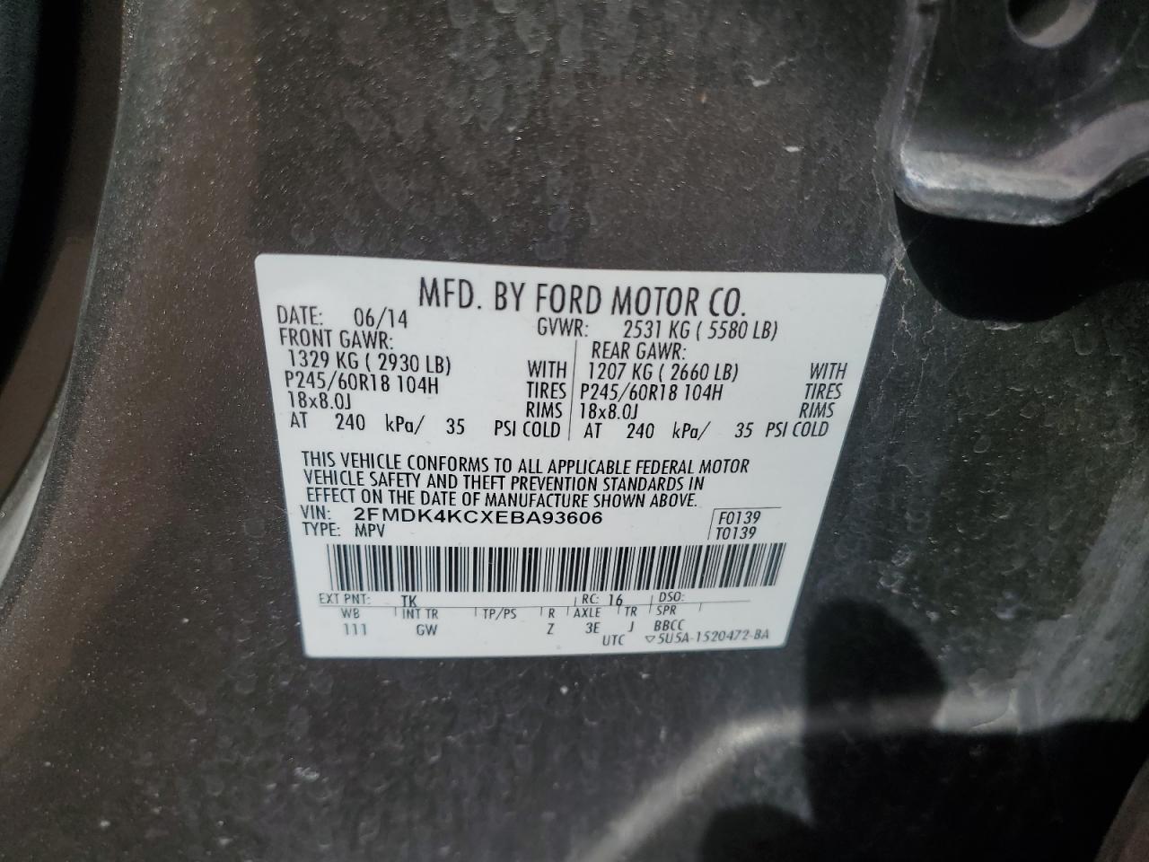2014 Ford Edge - Image 13
