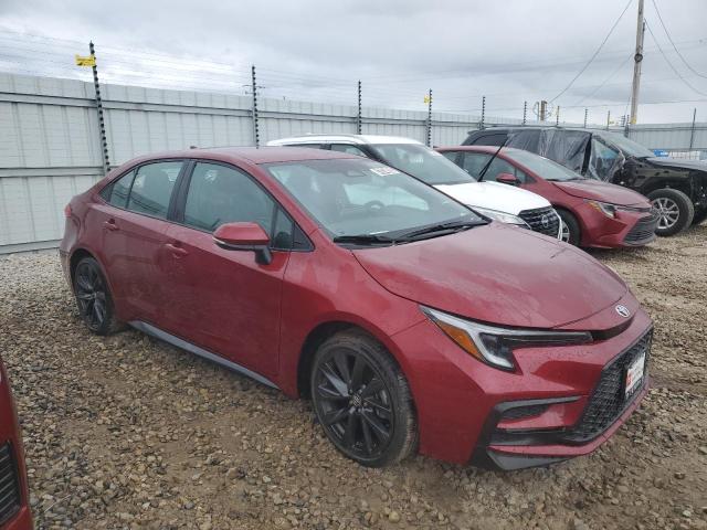  TOYOTA COROLLA 2024 Красный