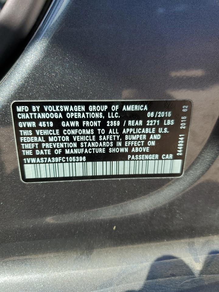 2015 Volkswagen Passat - Image 12