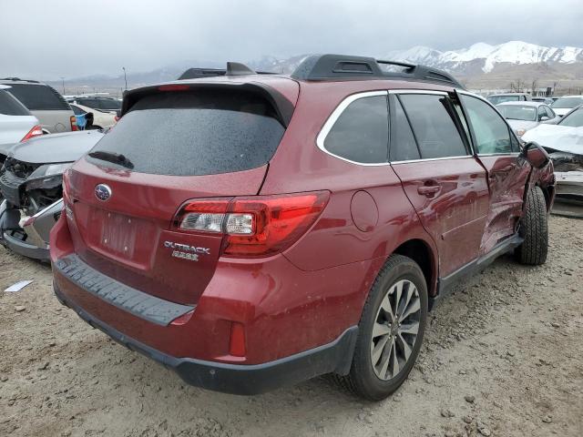  SUBARU OUTBACK 2017 Бордовый