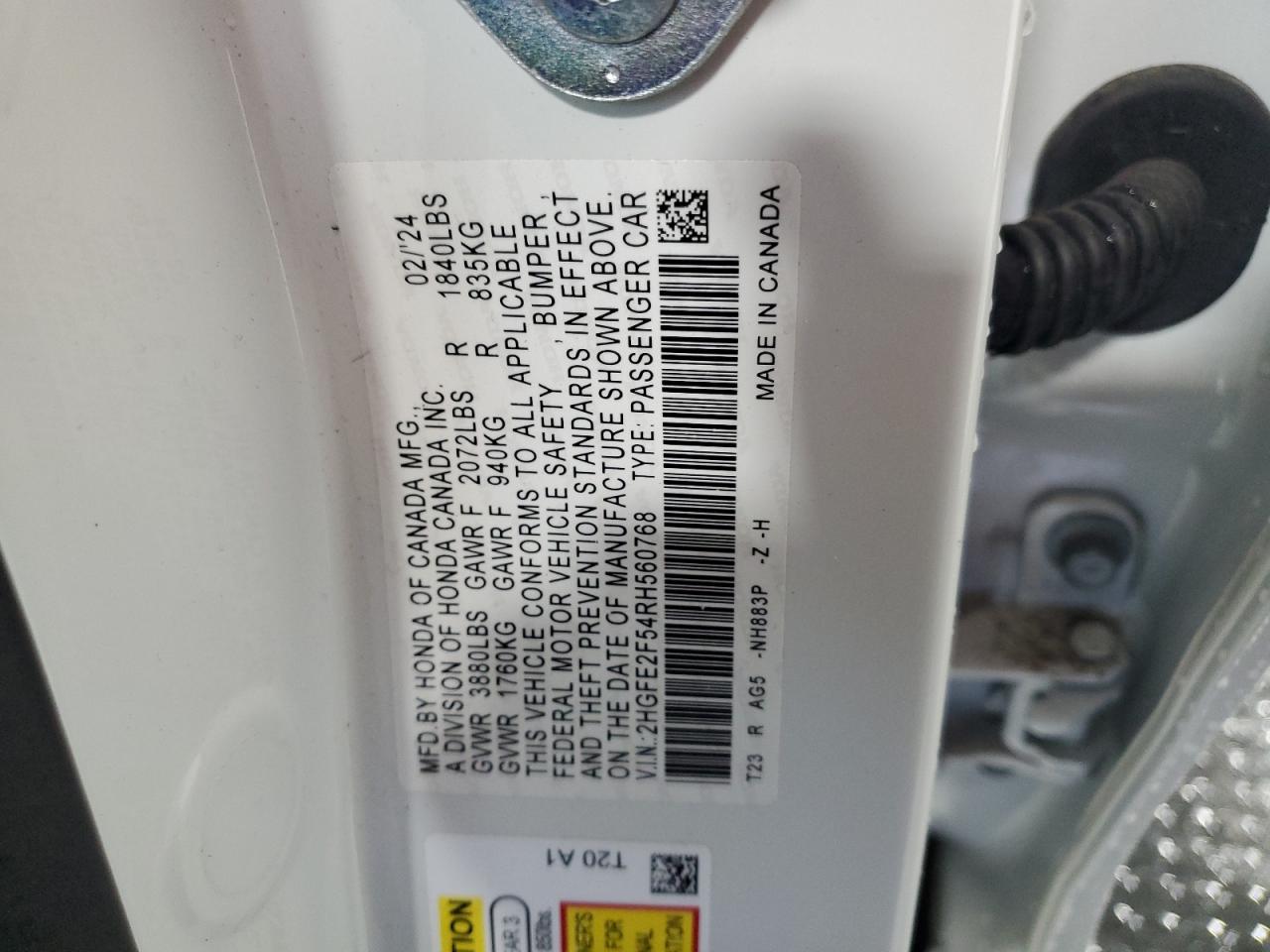 2024 Honda Civic - Image 12