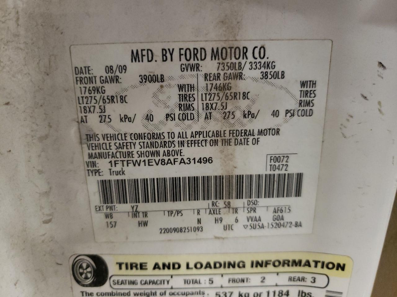 2010 Ford F-150 - Image 12