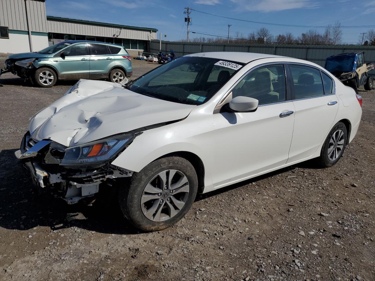 2015 Honda Accord Lx zu verkaufen in Leroy, NY - Front End