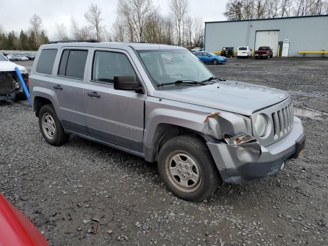  JEEP PATRIOT 2015 Серебристый