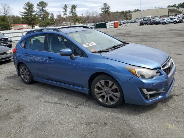  SUBARU IMPREZA 2016 Синій