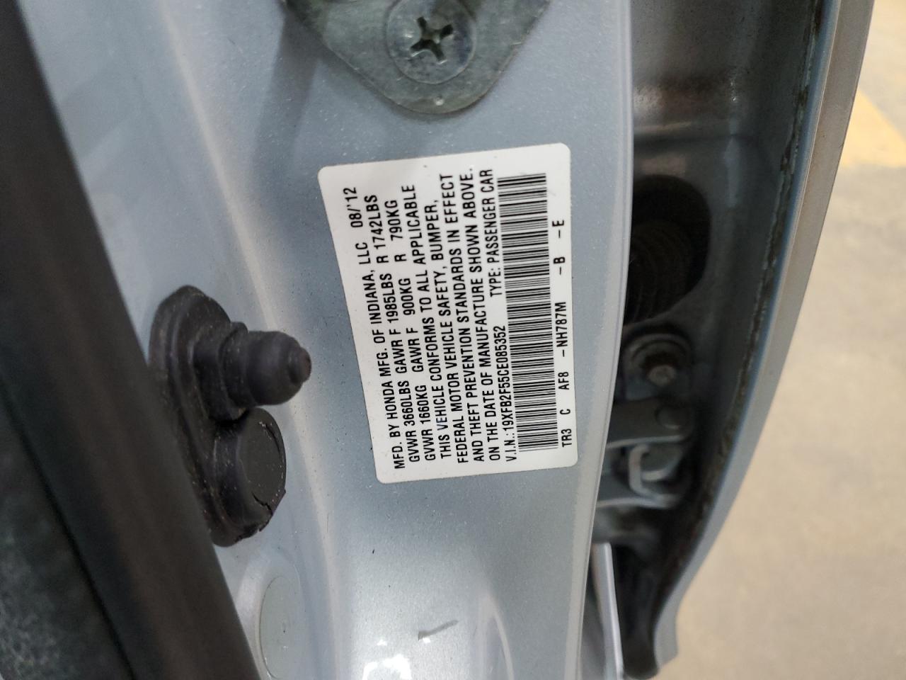 2012 Honda Civic - Image 12