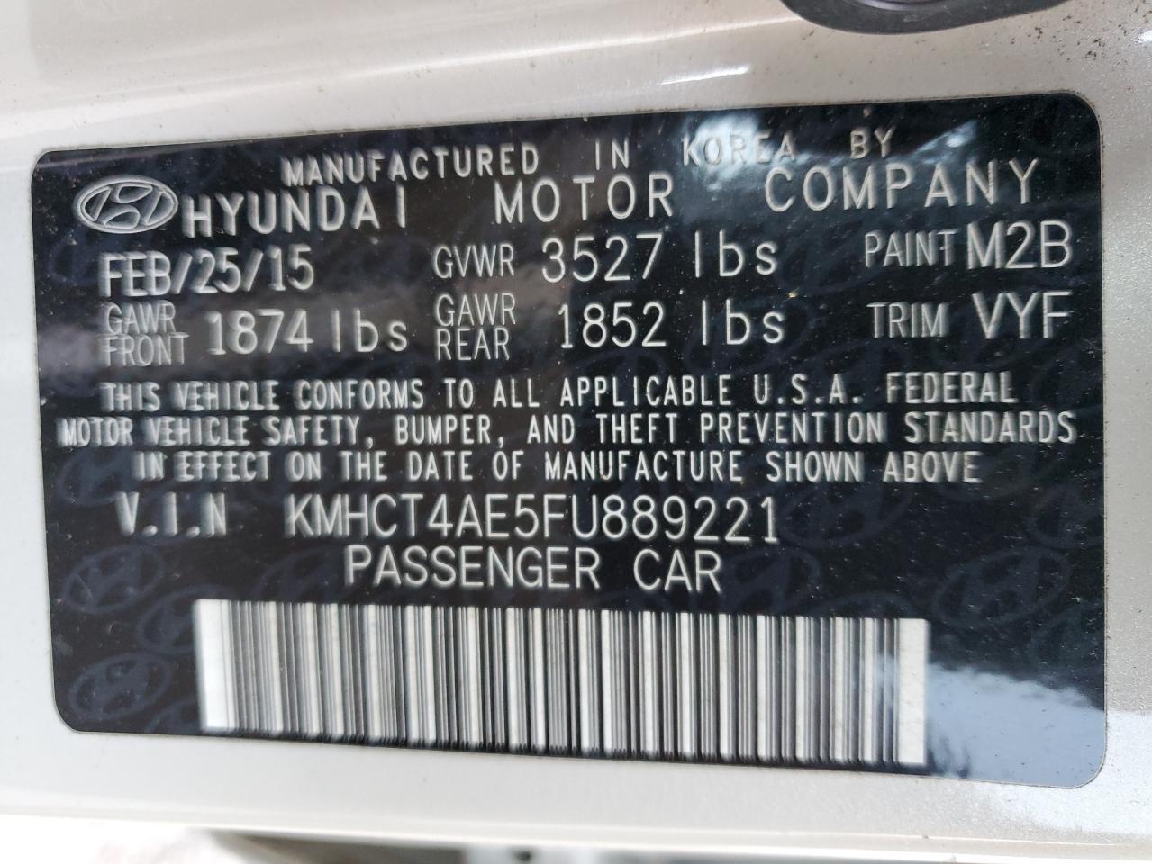 2015 Hyundai Accent - Image 12