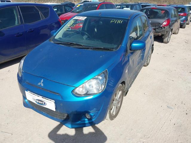 2013 MITSUBISHI MIRAGE 3 for sale at Copart BRISTOL
