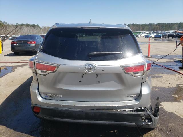  TOYOTA HIGHLANDER 2016 Silver