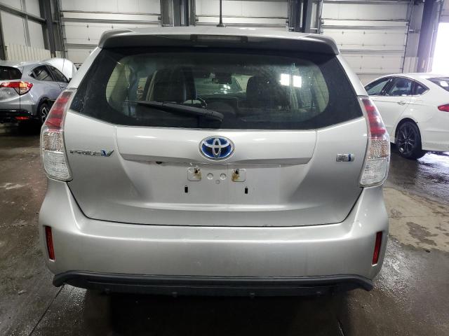  TOYOTA PRIUS 2016 Серебристый