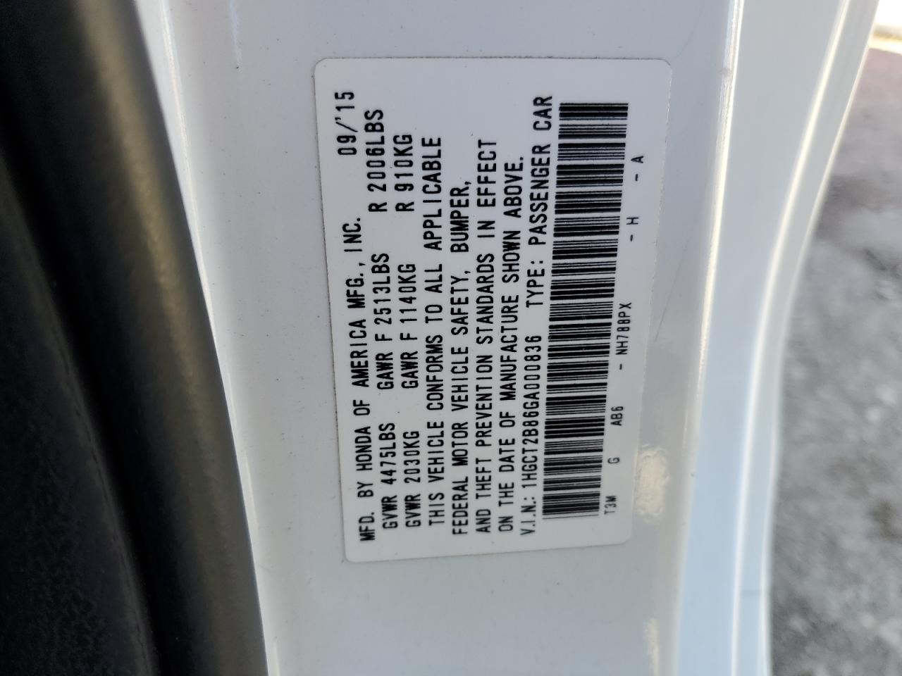 2016 Honda Accord - Image 14