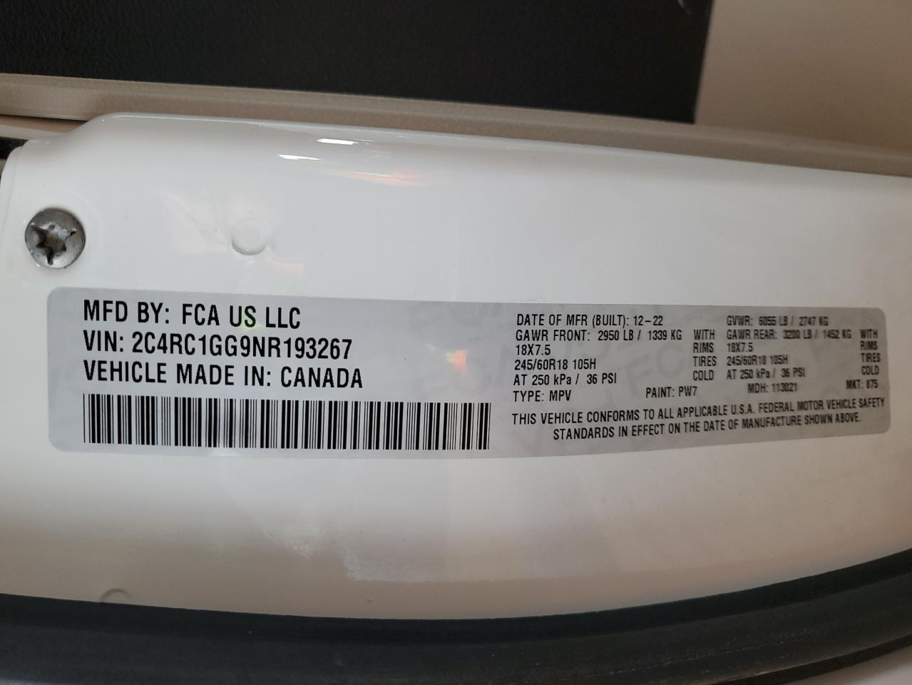 2022 Chrysler Pacifica - Image 16