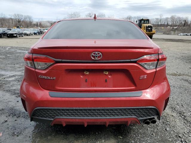  TOYOTA COROLLA 2020 Czerwony