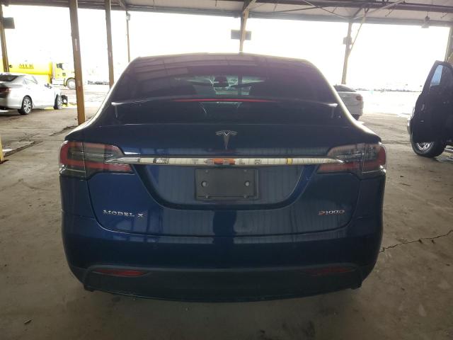  TESLA MODEL X 2017 Синій