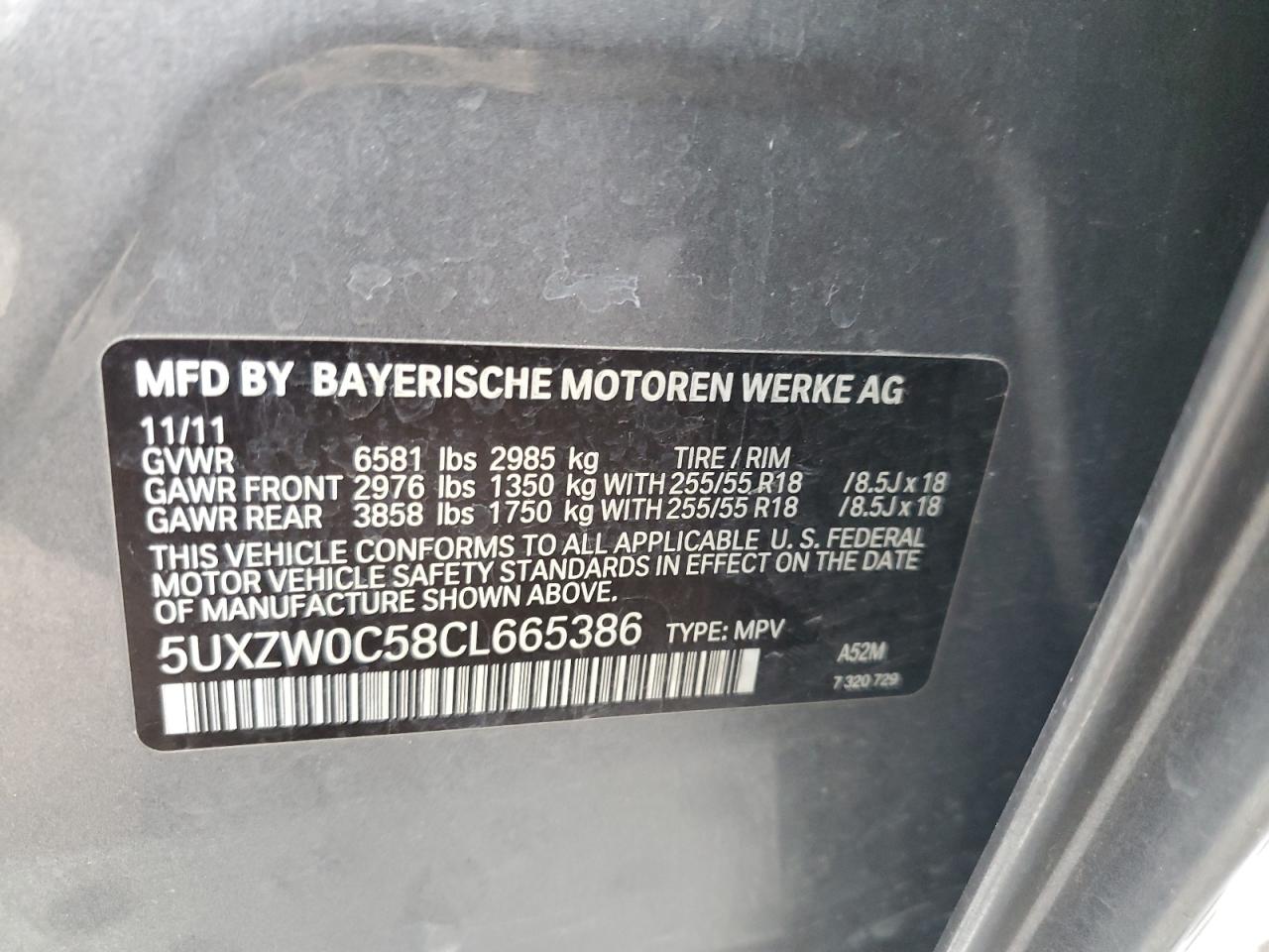 2012 BMW X5 - Image 12