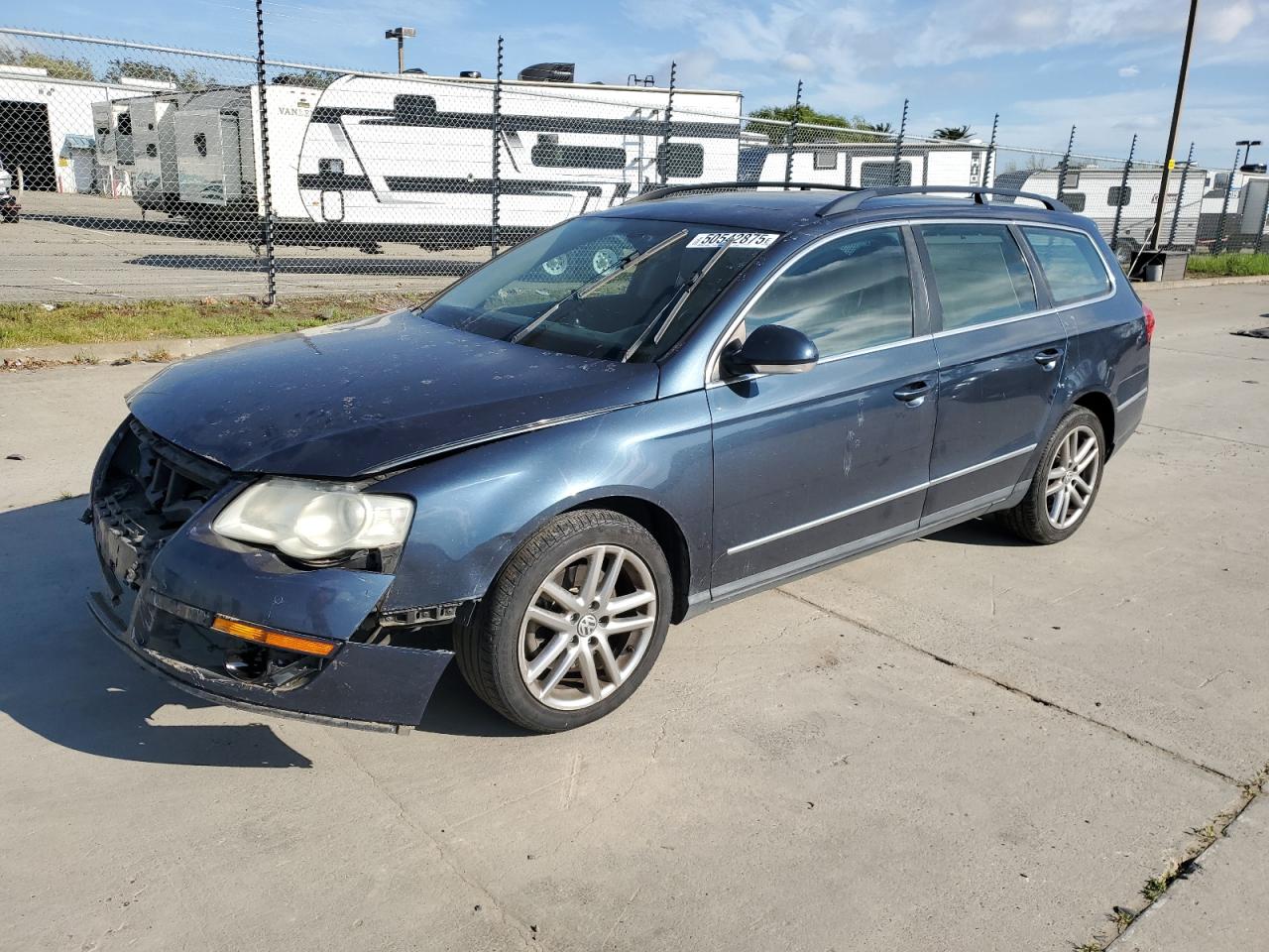 2008 Volkswagen Passat Wagon Lux de vânzare în Sacramento, CA - Front End
