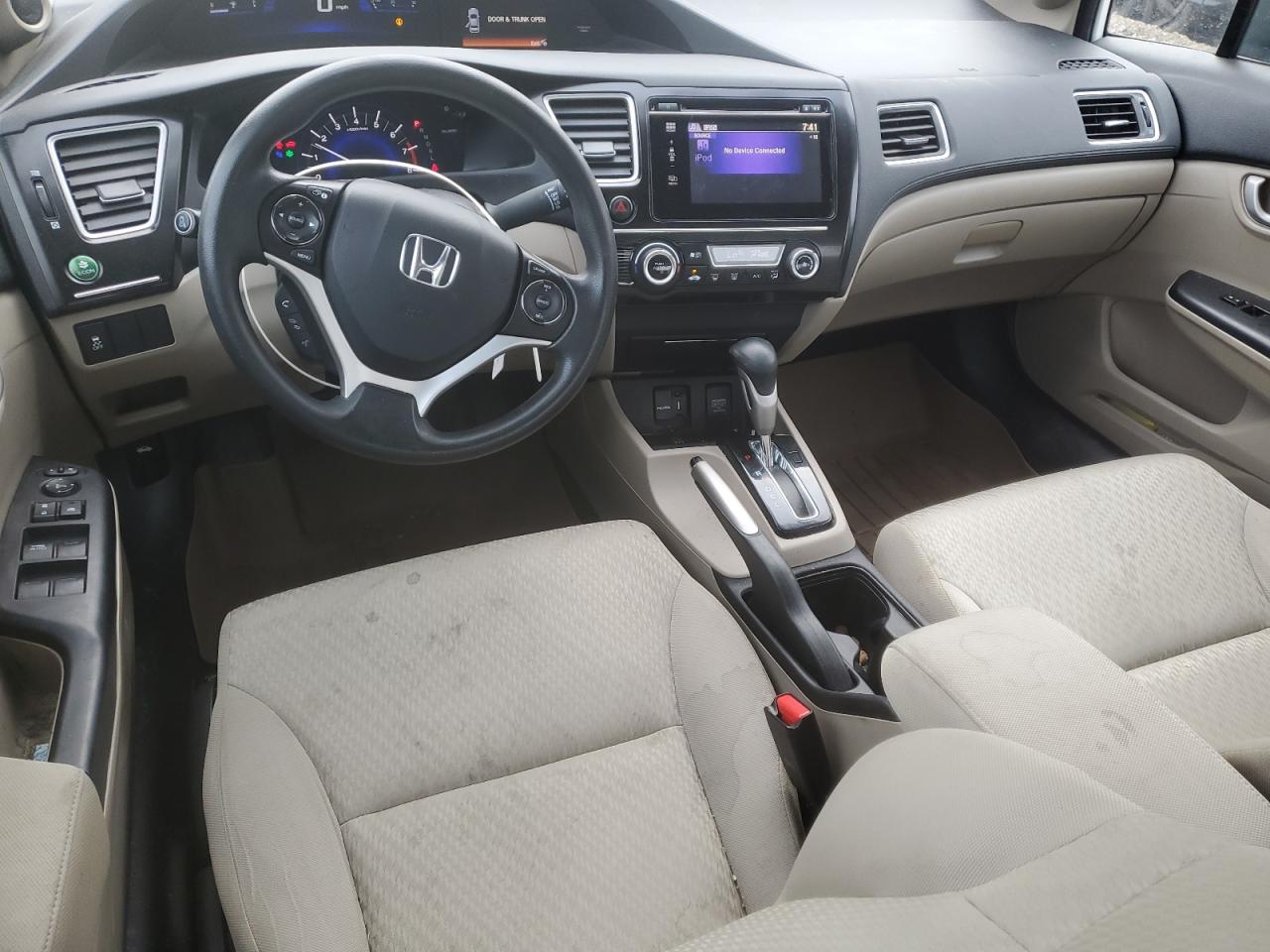 2015 HONDA CIVIC with FRONT END damage, VIN 19XFB2F78FE059754