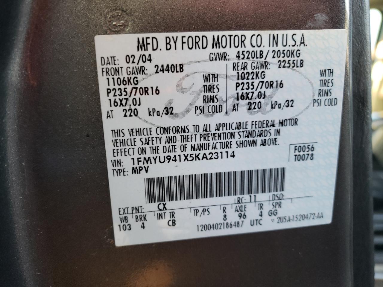 2005 Ford Escape - Image 13