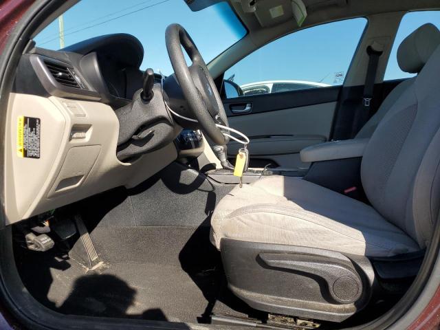 Sedans KIA OPTIMA 2016 Burgundy