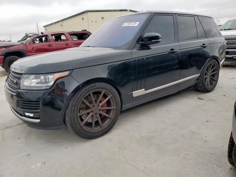  LAND ROVER RANGEROVER 2016 Черный