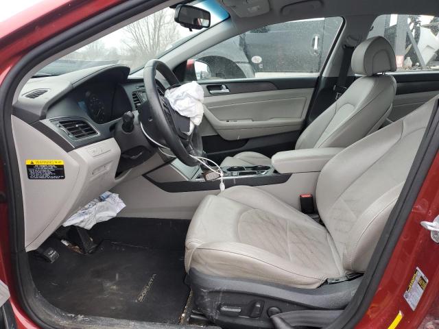  HYUNDAI SONATA 2015 Red