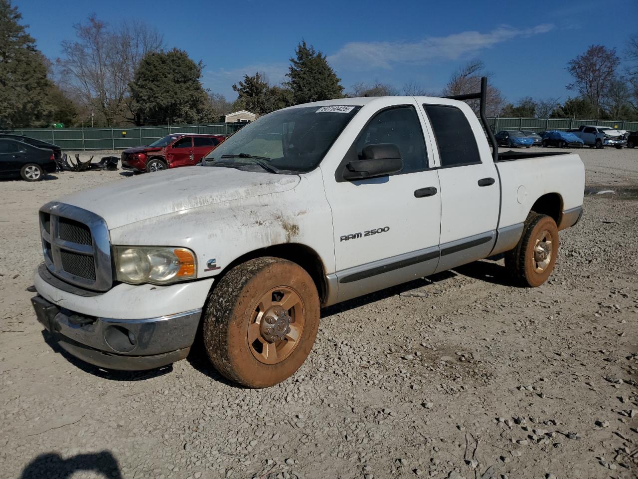 2005 Dodge Ram 2500 St за продажба в Madisonville, TN - Burn